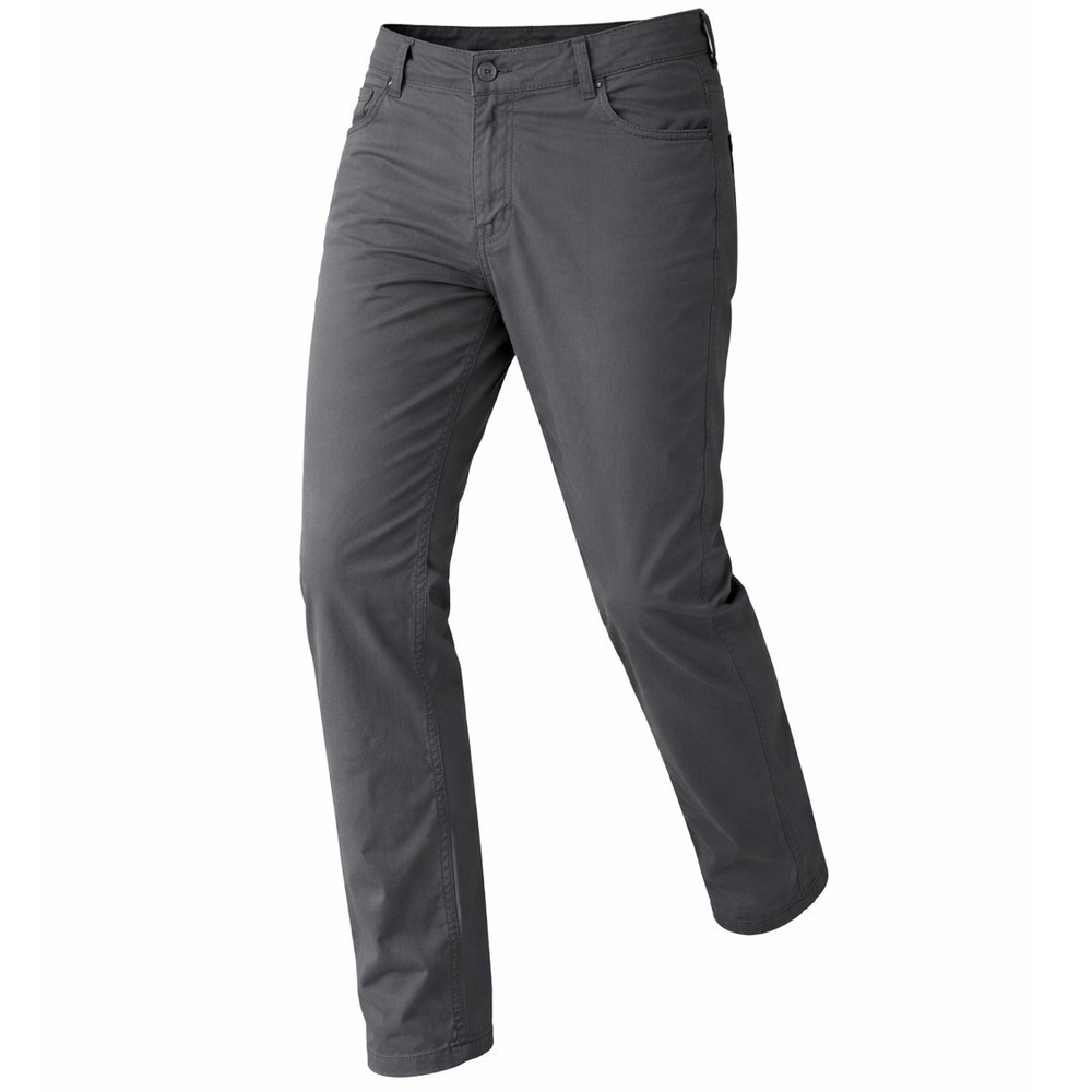 Tasc Performance Pants Mens 32 Bamboo Stretch Gray Solid Straight Fit Modern